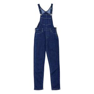 LEVIS Blue Denim Overalls Designer Casual Jeans Womens Small (Size 2)